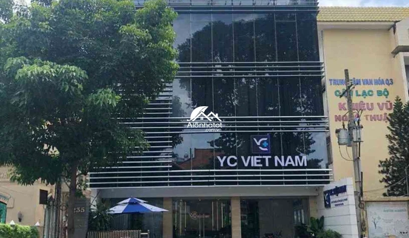Bán tòa nhà 235 Võ Thị Sáu Quận 3 Ngang 12m KC 5 tầng Giá tốt
