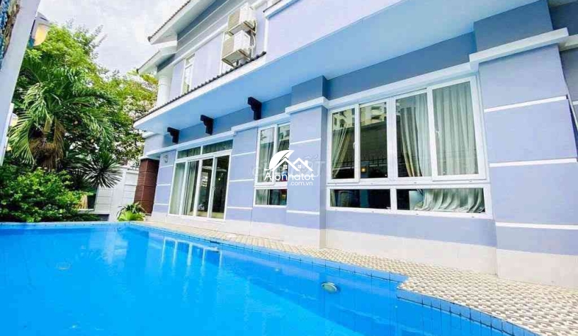 Bán nhà 87 đường số 17 Quận 2 An Phú ngang 12m Hầm 3 lầu có hồ bơi