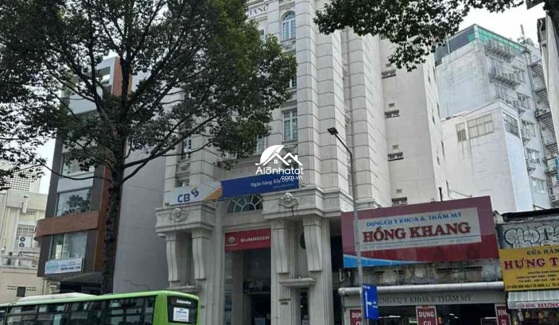 Bán tòa nhà 167 Trần Hưng Đạo Quận 1 Hầm 10 tầng DT 340m2
