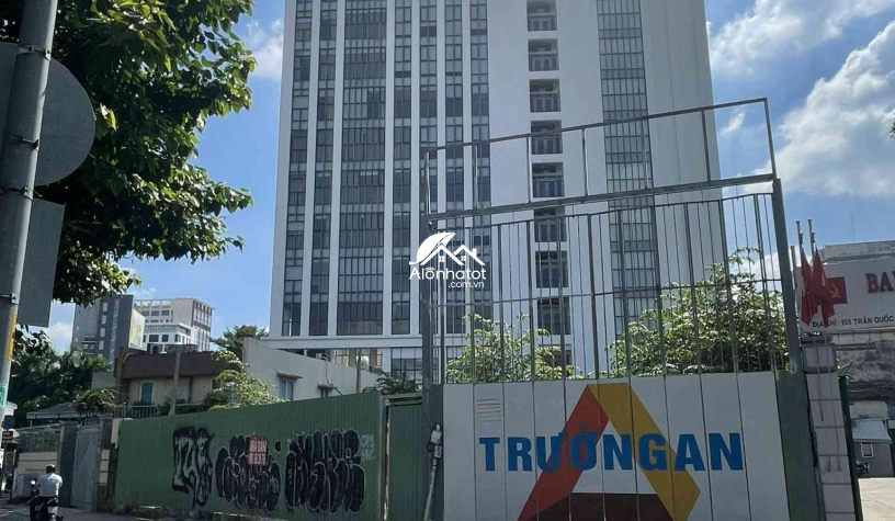 Bán đất 103 Trần Quốc Toản Quận 3 DT 605m2 CT Hầm 10 tầng giá tốt 