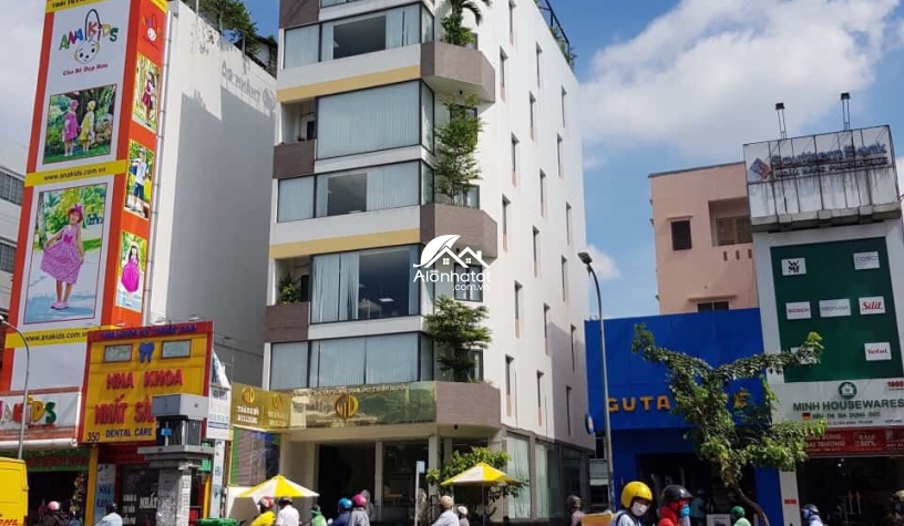 Bán nhà 348 Cộng Hòa Tân Bình DT 8,6m x 24m (203m²) Hầm 8 tầng