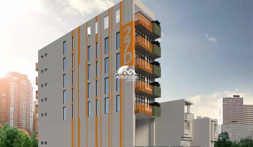 Bán tòa nhà 27D Quốc Hương Phường Thảo Điền Hầm 7 tầng 1384m2 sàn