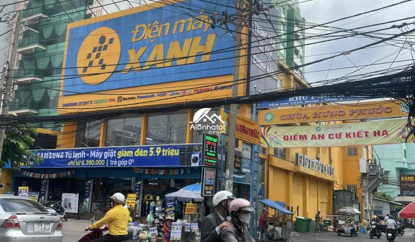 Bán Nhà 542 Cách Mạng Tháng 8 Phường 11 Quận 3 Hầm 3 tầng DT 594m2
