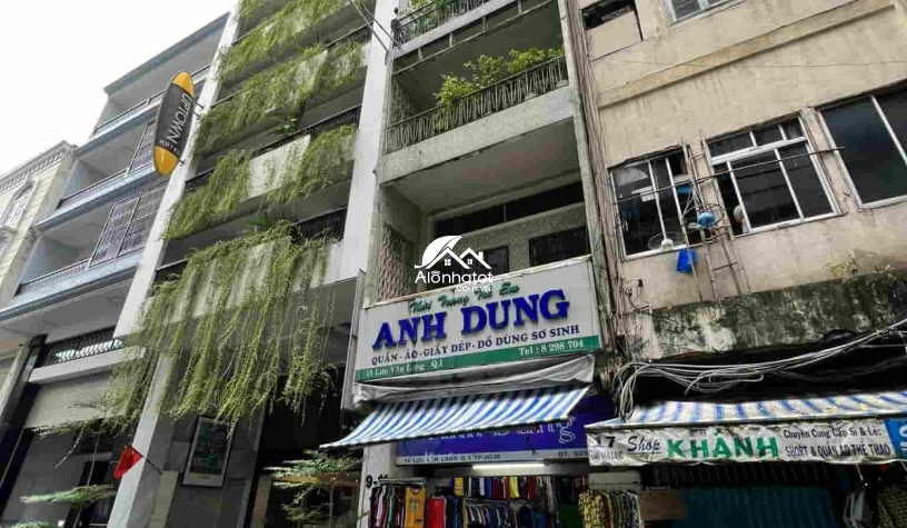 Bán nhà 15 Lưu Văn Lang Phường Bến Thành Quận 1 DT 4,1x20 (81,3m2)