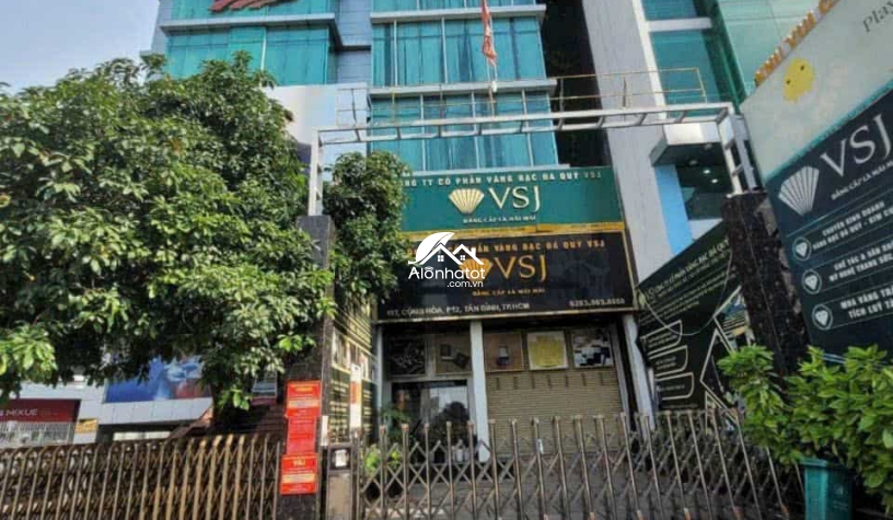 Bán tòa nhà 107 Cộng Hòa Tân Bình DT 8x30 Kết cấu 6 Tầng giá tốt