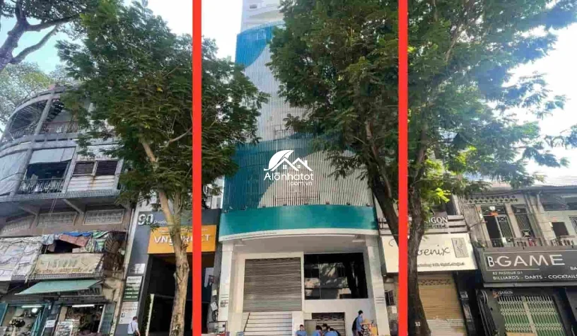 Bán nhà 86-88 Pasteur Quận 1 DT 8,5x16 (134m2) Hầm 7 tầng thang máy