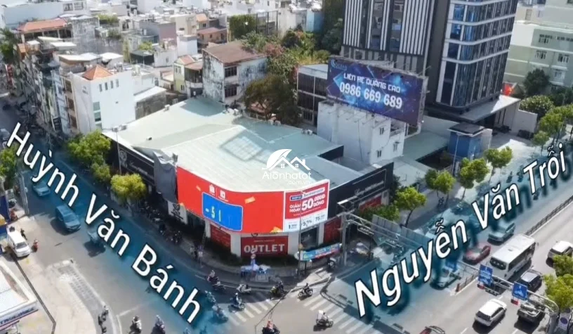 Bán Đất Góc 2MT 30 Nguyễn Văn Trỗi Phú Nhuận, 1060m², Xây 2 Hầm 15 Tầng