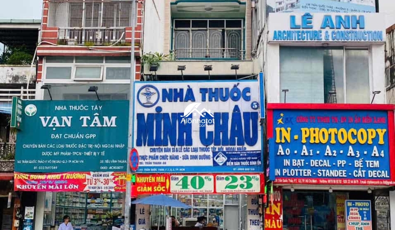Bán nhà 140 Trần Quốc Thảo Phường Võ Thị Sáu Quận 3