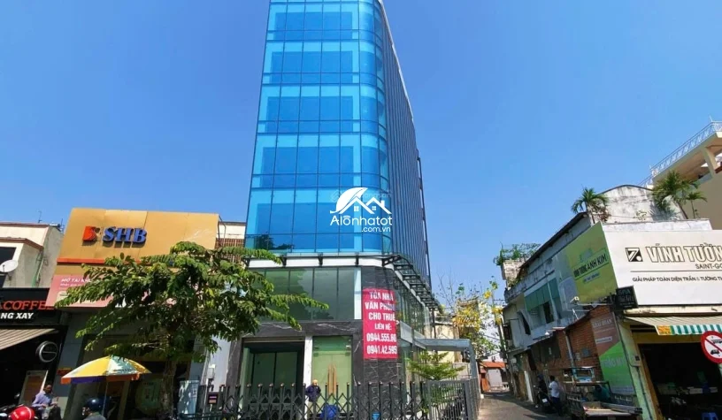 Bán tòa nhà góc 2 mặt tiền 183 Nơ Trang Long, Bình Thạnh