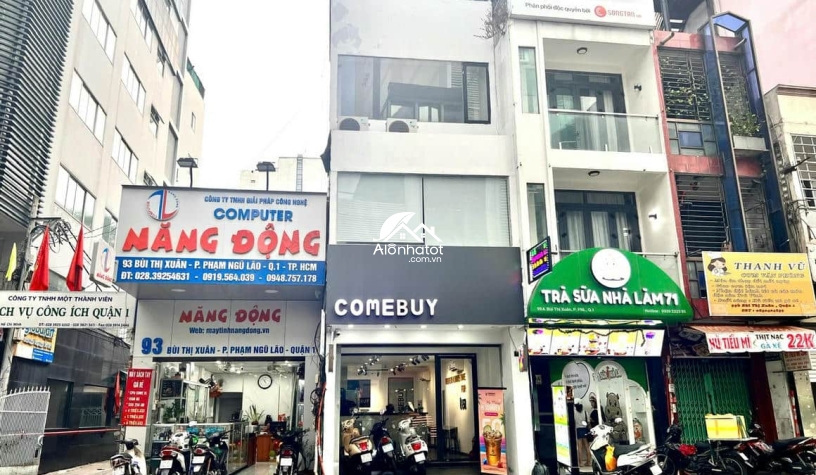 Bán nhà mặt tiền 95 Bùi Thị Xuân, Quận 1 cho thuê giá cao