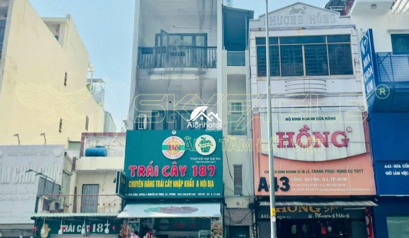 Bán nhà A32 Cống Quỳnh, Quận 1, Vị trí trung tâm, tiềm năng khai thác cao