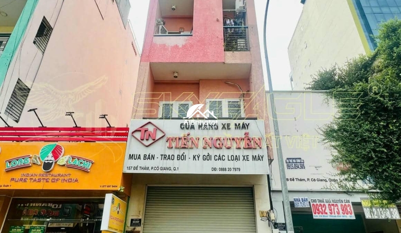 Bán nhà 157 Đề Thám, Quận 1 – Vị trí đẹp, thuận tiện kinh doanh