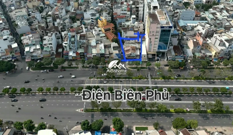 Bán 2 mặt tiền 59 Điện Biên Phủ, Bình Thạnh – Khu vực xây dựng siêu cao tầng