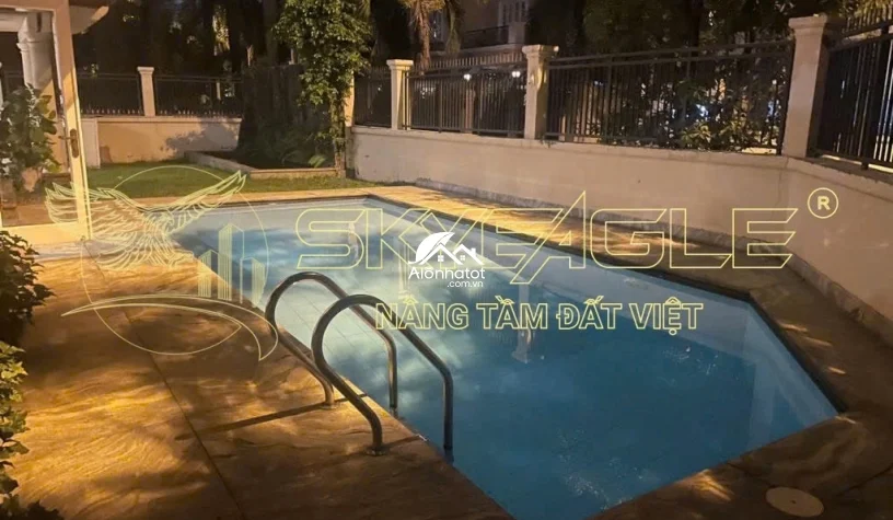 Bán Biệt Thự 2MT Nội Khu 146D1 Nguyễn Văn Hưởng Q2, 458m², Hồ Bơi