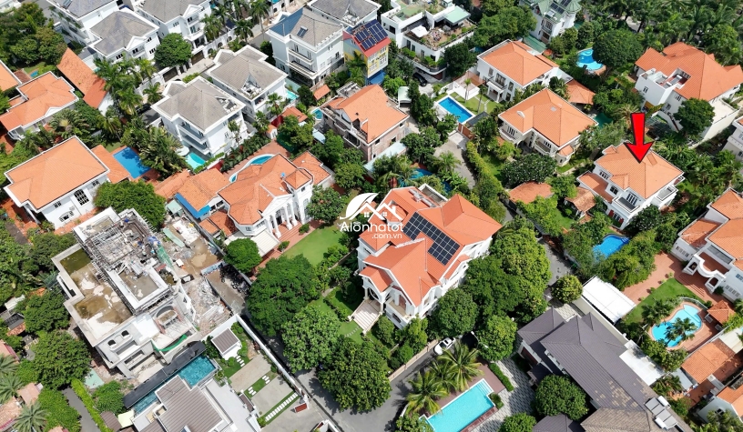 Bán Biệt Thự Khu Phú Nhuận Thảo Điền Q2, 813m² Nở Hậu, Có Hồ Bơi