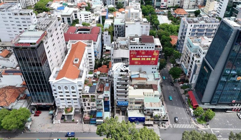 Bán Tòa Nhà 186 NTMKhai Q3, Hầm 10 Tầng, 285m² Nở Hậu, HĐT 1 Tỷ/Th, 330 Tỷ