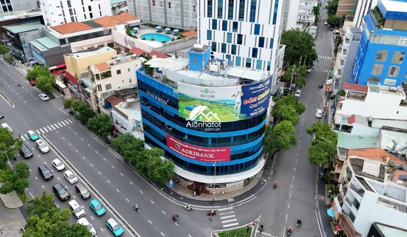 Bán Tòa Nhà Góc 259A Nguyễn Văn Trỗi Trương Quốc Dung PN, Hầm 7T, HĐT 800Tr