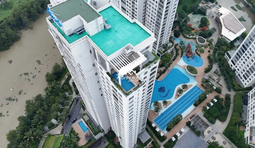 Bán Penthouse Đảo Kim Cương Q2, View 360 Sông SG, Hồ Bơi Sân Vườn Riêng