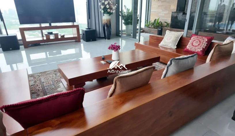 Bán Penthouse Đảo Kim Cương Q2, View 360 Sông SG, Hồ Bơi Sân Vườn Riêng