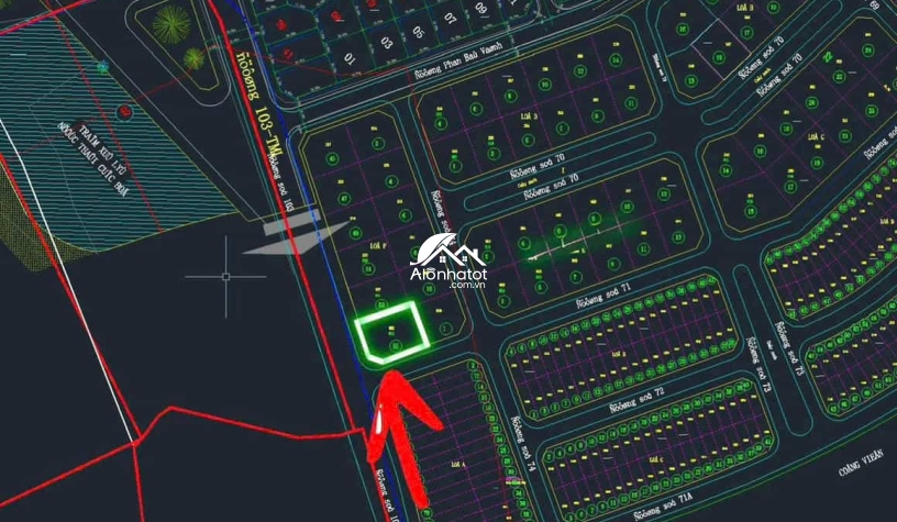 Bán Đất Biệt Thự Góc Đường 103 Thạnh Mỹ Lợi | 436m² View Sông Sài Gòn 